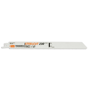 Mandrex STEELCUT Reciprocating / Sabre Saw Blade - 230